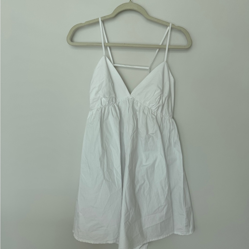 White Tank Dress - Picture 9 of 10